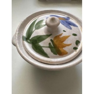 Pot et couvercle poterie du...