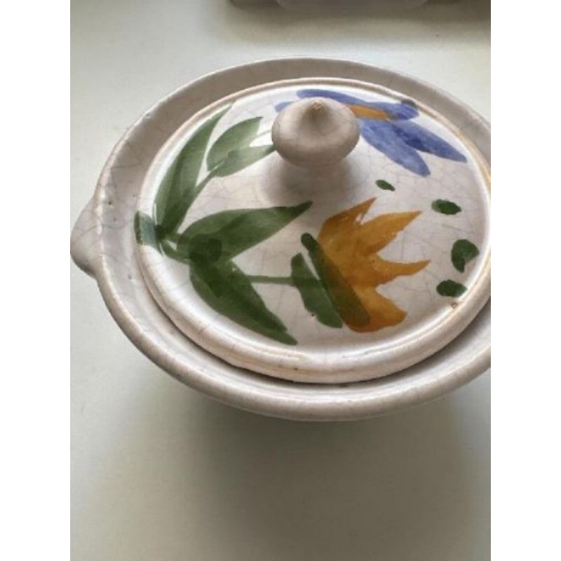 Pot et couvercle poterie du marais 