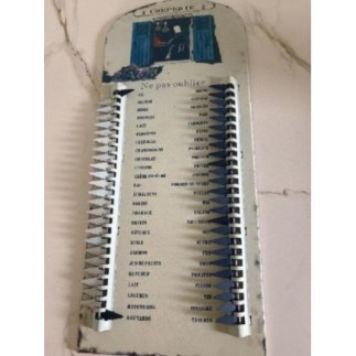 Tableau crêperie ne pas...