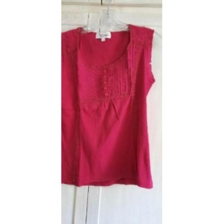 Tee-shirt framboise t2