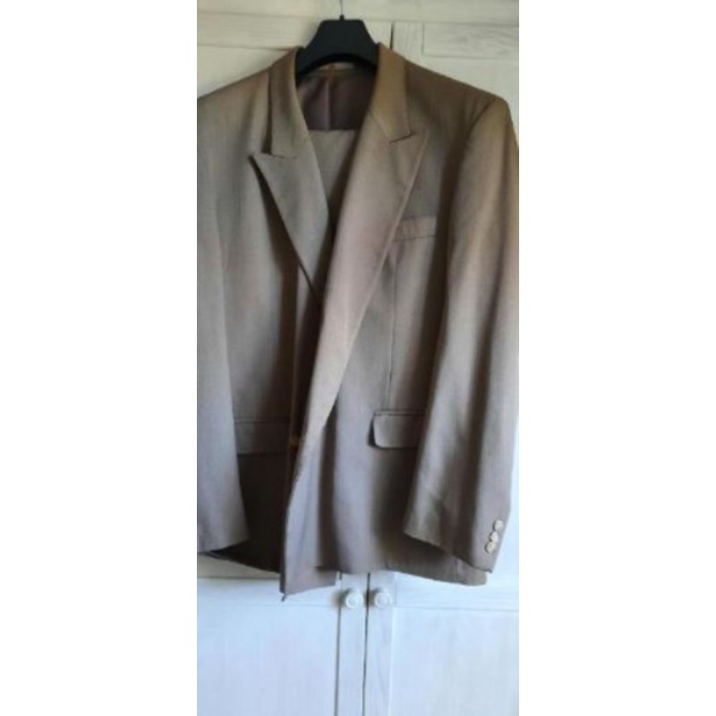 Costume beige Moutarde T56