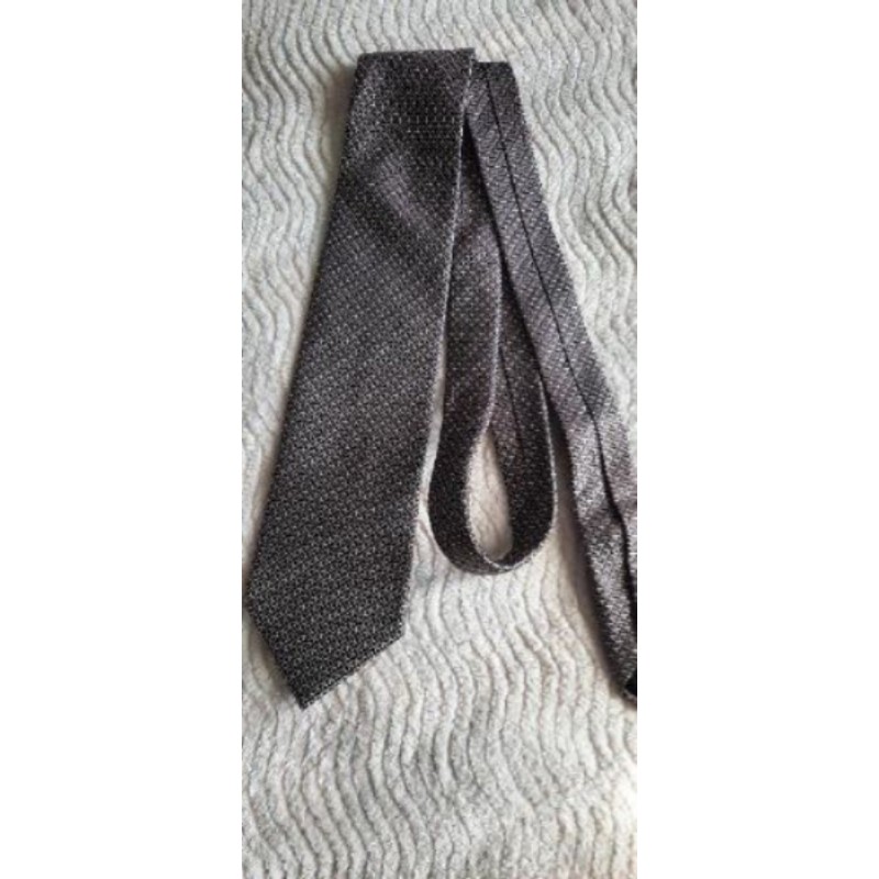 Cravate beige bordeaux