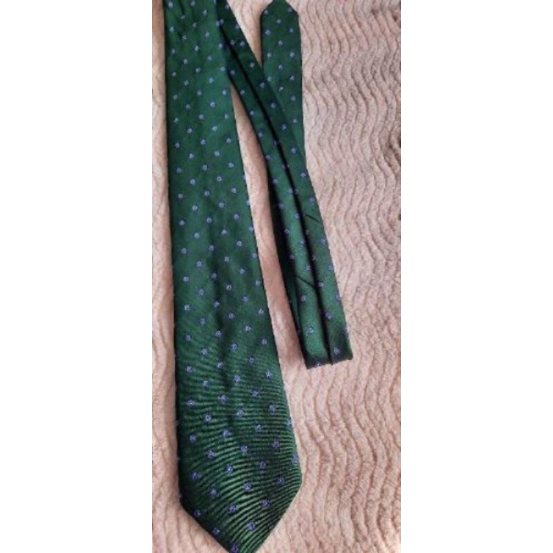 Cravate verte 