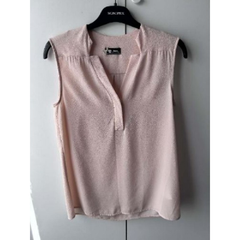 Blouse sans manches rose poudré Sinéquanone - T.36
