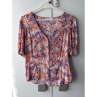 Blouse manches courtes T. M 