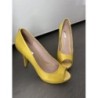 Escarpins GUESS jaune nacré - Talons 9cm - T.40