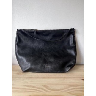 Sac cuir noir Calvin Klein,...