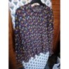Corsage taille 44 MONOPRIX fleuri