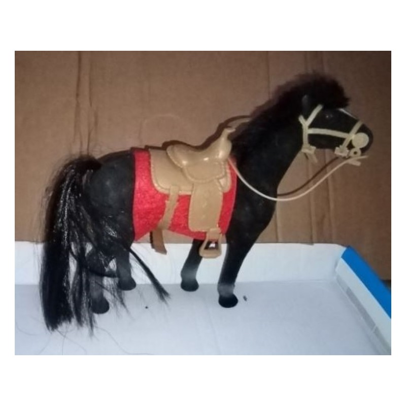 Cheval floqué