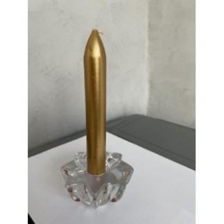 Bougeoir cristal + bougie