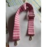 bandoulière rose pour sac à main largeur 5cm jamais utilisée