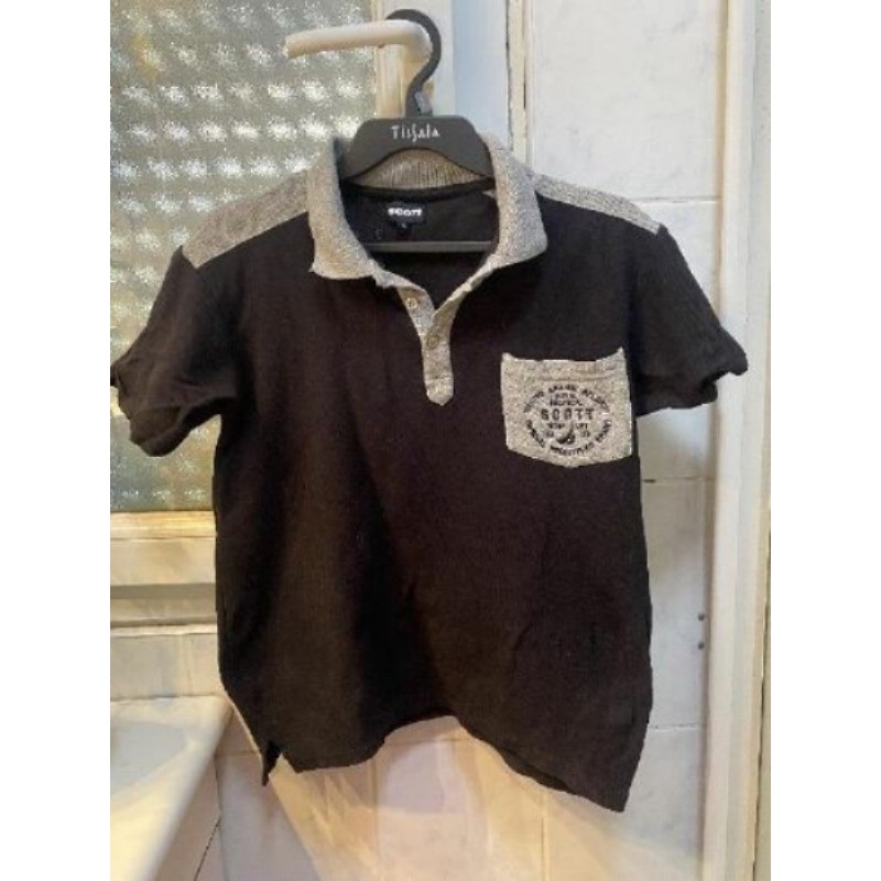 polo noir homme Scott Taille S