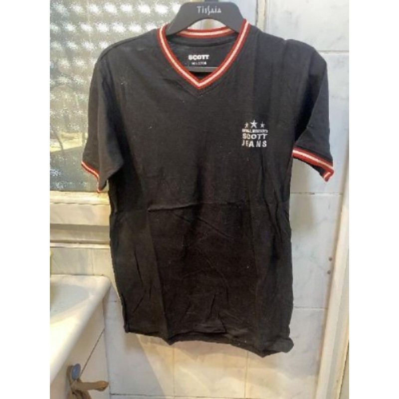tee-shirt noir homme Scott Taille S