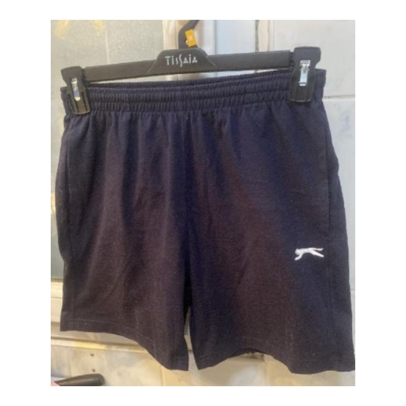 short bleu fonçé en coton Homme taille M Slazenger
