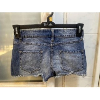 short en jean coton-elasthanne femme Taille 36 Cecilia Fashion