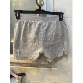 short gris clair en coton femme taille 38-40