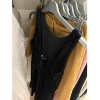 Robe noire dos nu taille 38