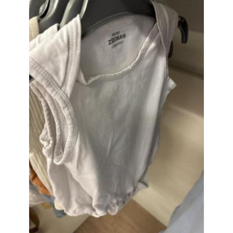 Body 86/92 cm blanc 
