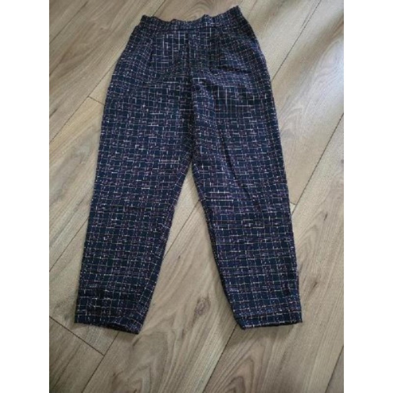 Pantalon court carreau bershka TXS