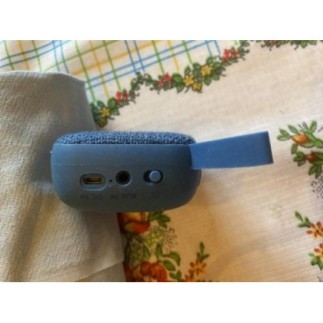Enceinte portable bleue -...