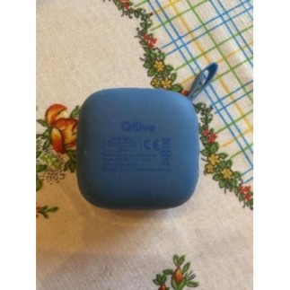 Enceinte portable bleue - Autonomie 4h - Puissance 3W - Entrée Jack Bluetooth 5.1 Qilive