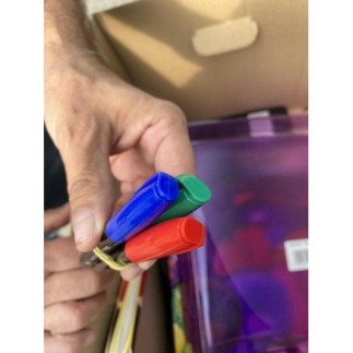 Lot 3 marqueurs indélébiles 