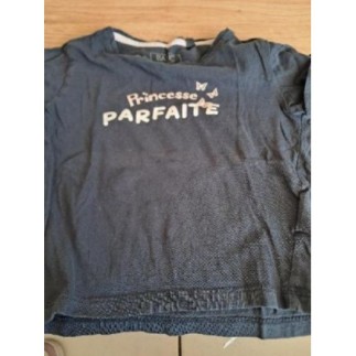 Tee-shirt bleu 4 ans