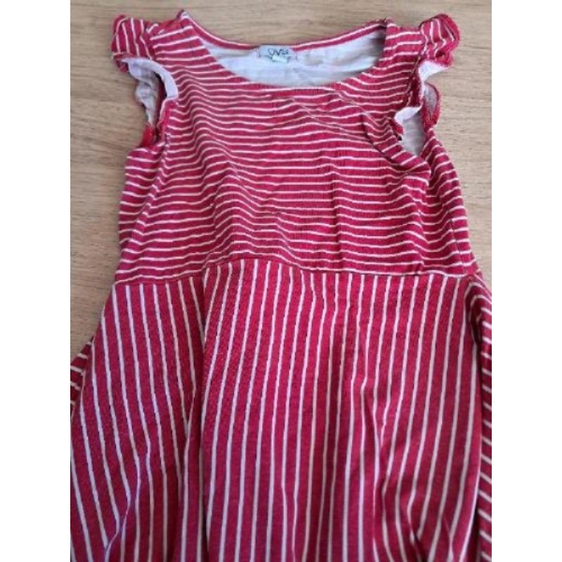 Robe rouge 4 5 ans