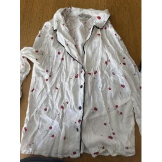 Chemise de pyjama couleur...