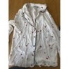 Chemise de pyjama couleur blanche taille M