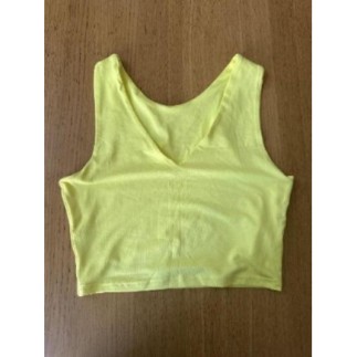 Haut couleur jaune taille s/m 