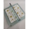 Porte serviette papier en verre 