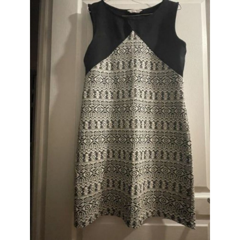 ROBE NOIR ET BLANC, TAILLE XL, MARQUE NAFNAF