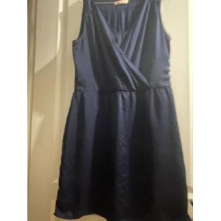 ROBE COURTE, BLEU MARINE,...
