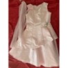 ROBE CEREMONIE  ROSE  MODE CORSET AU DOS POUR AJUSTER. 10 ANS