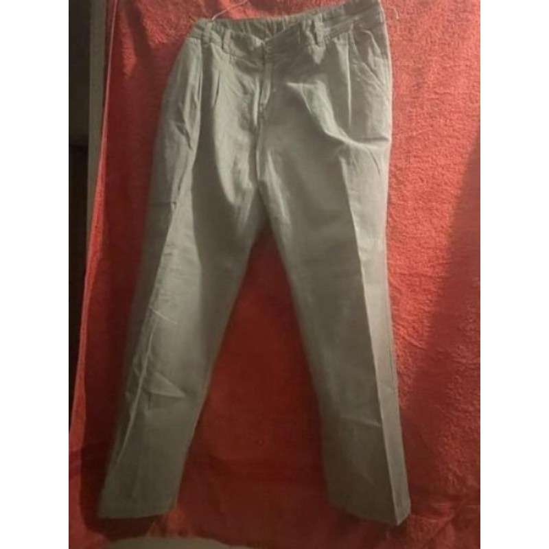PANTALON MARRON CLAIR, TAILLE 40, 100ù COTON  MARQUE BONOBO