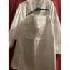 LOT VESTE + JUPE, BLANC, TAILLE 38, MARQUE BETTY BARCLAY, 100% POLYESTER, NEUF