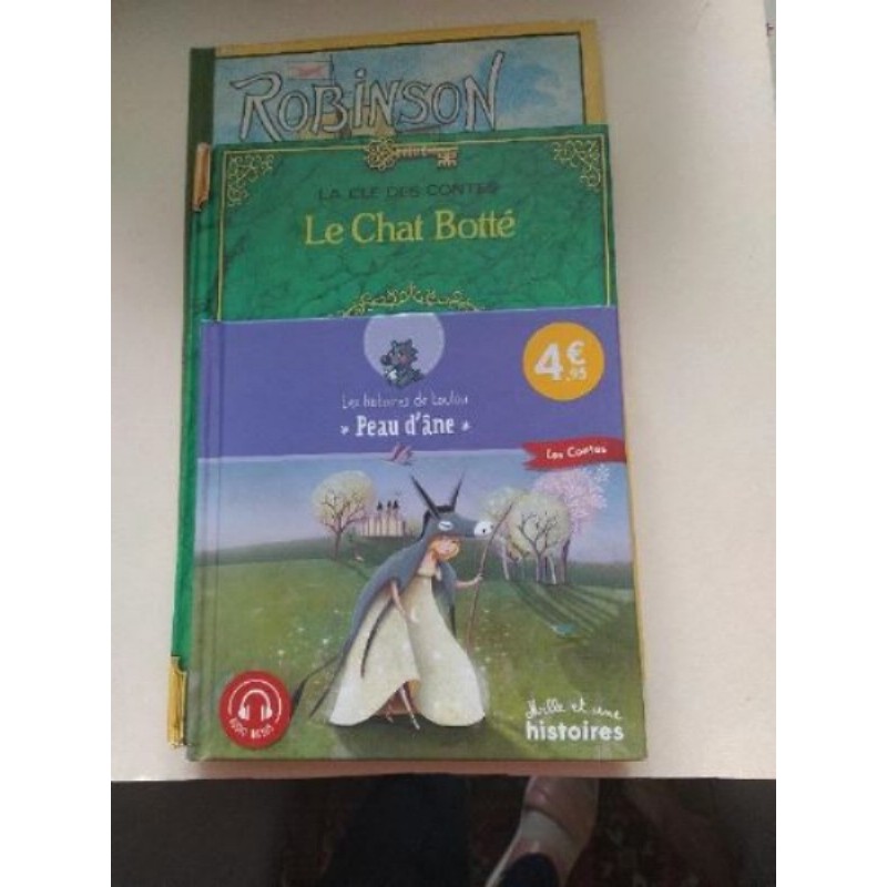 Lot de 3 livres de contes