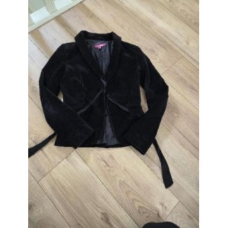 Veste velour noir jennyffer...