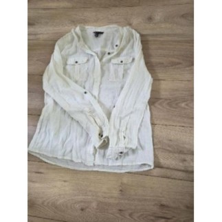 Chemise lin transparente...
