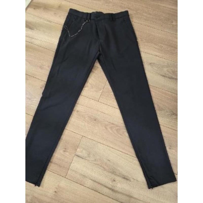 Pantalon noir cigarette TS zara