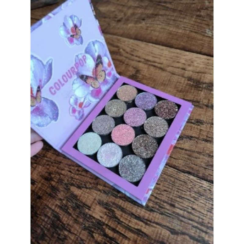Palette de maquillage, paillettes Colourpop