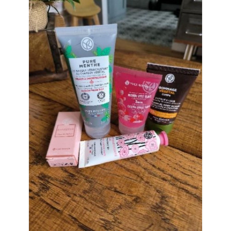 Lot Neuf Yves Rocher masques et crèmes 