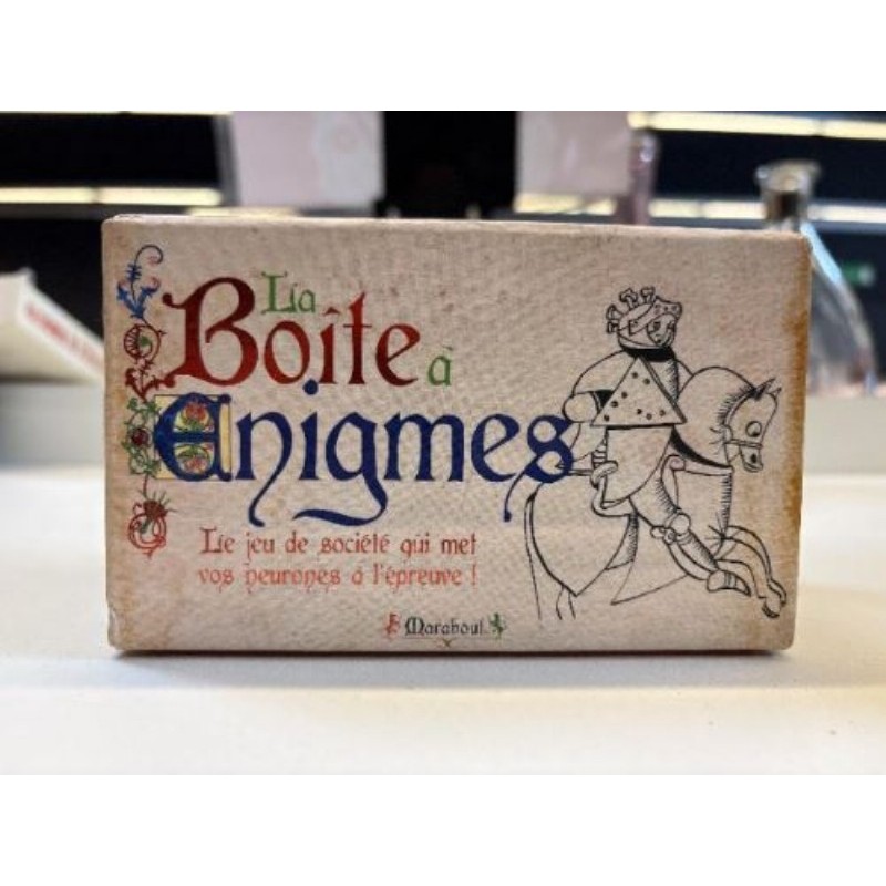 Jeux la boîte à énigmes -S