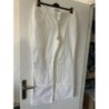 Jean blanc femme T48