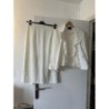 Ensemble cérémonie blanc cassé T4
