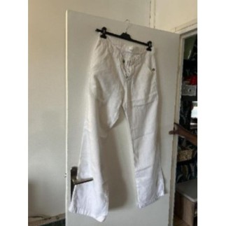 Pantalon blanc homme T44