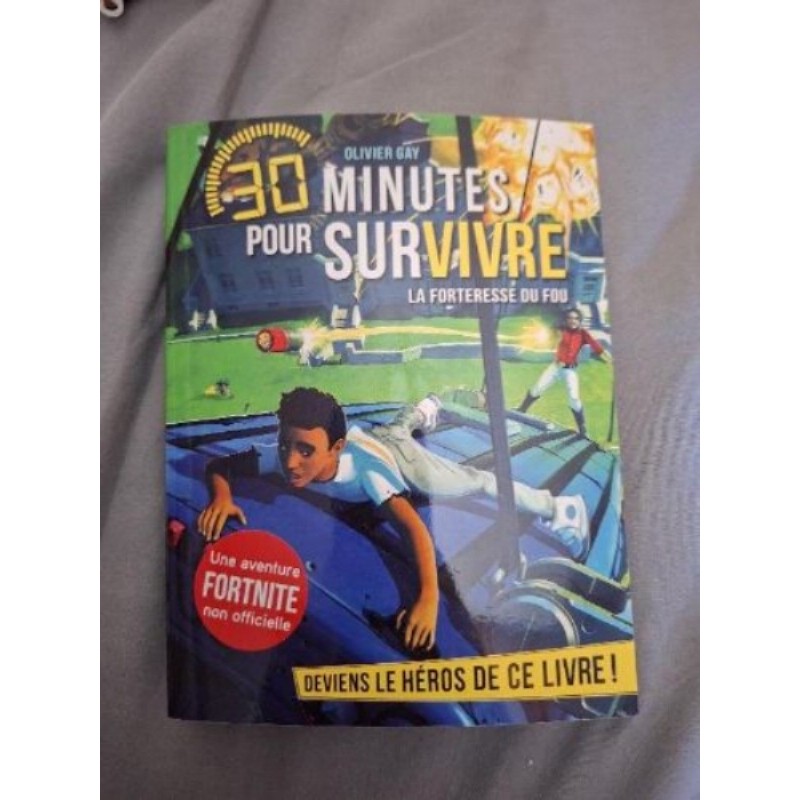 livre 30 min pour survivre fortnite