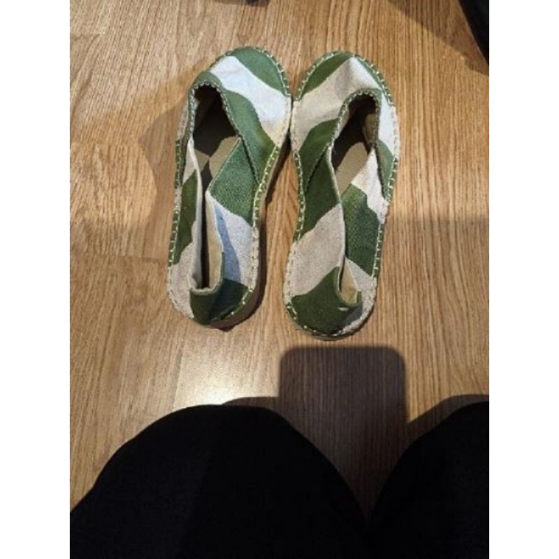 Chaussures havainas vert 38