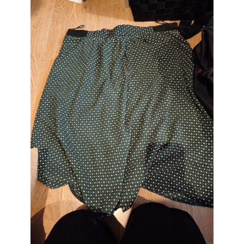 Jupe pois vert xl